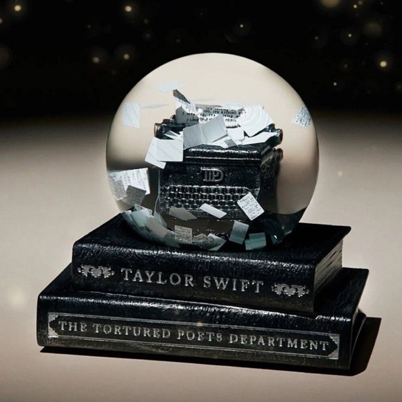 NEW Taylor Swift TTPD snow, globe, tortured poets department - Picture 1 of 4